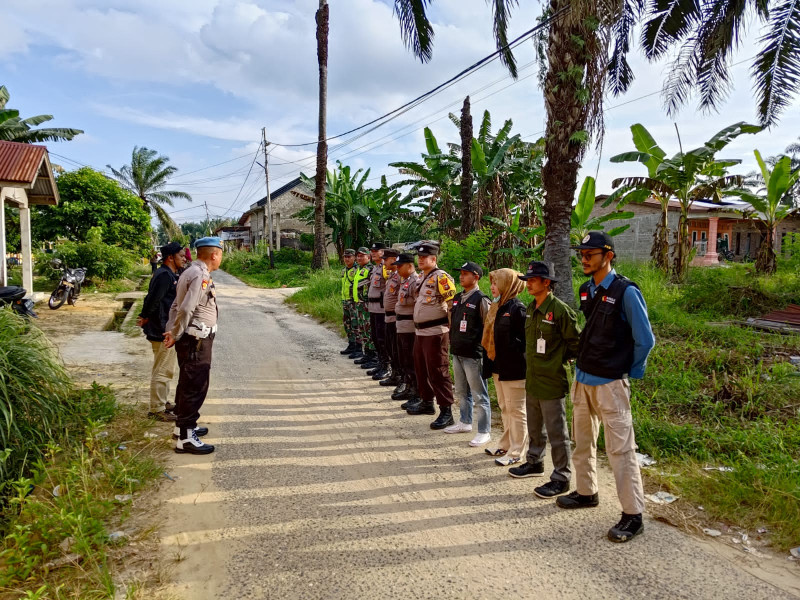 Pengaman Kampanye Polsek Bagan Sinembah Ciptakan Situasi Aman dan Kondusif