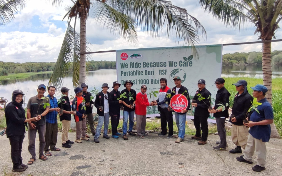 Tekan Emisi Karbon, PHR Tanam 1.200 Bibit Pohon di Kawasan Bagan Benio