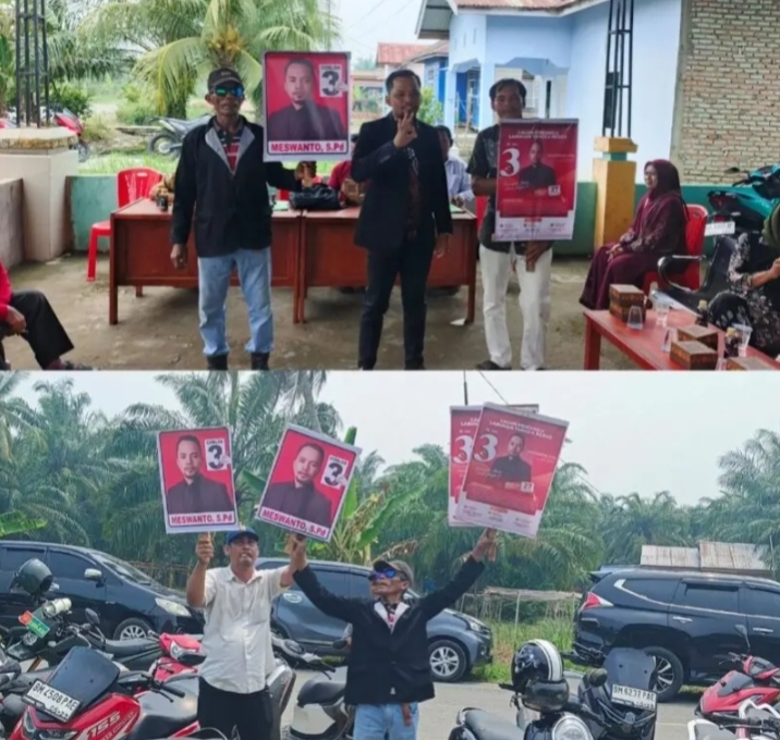 Resmi Bertarung! Meswanto, S.Pd Dapat Nomor Urut 3 di Pilpeng Labuhan Tangga Besar