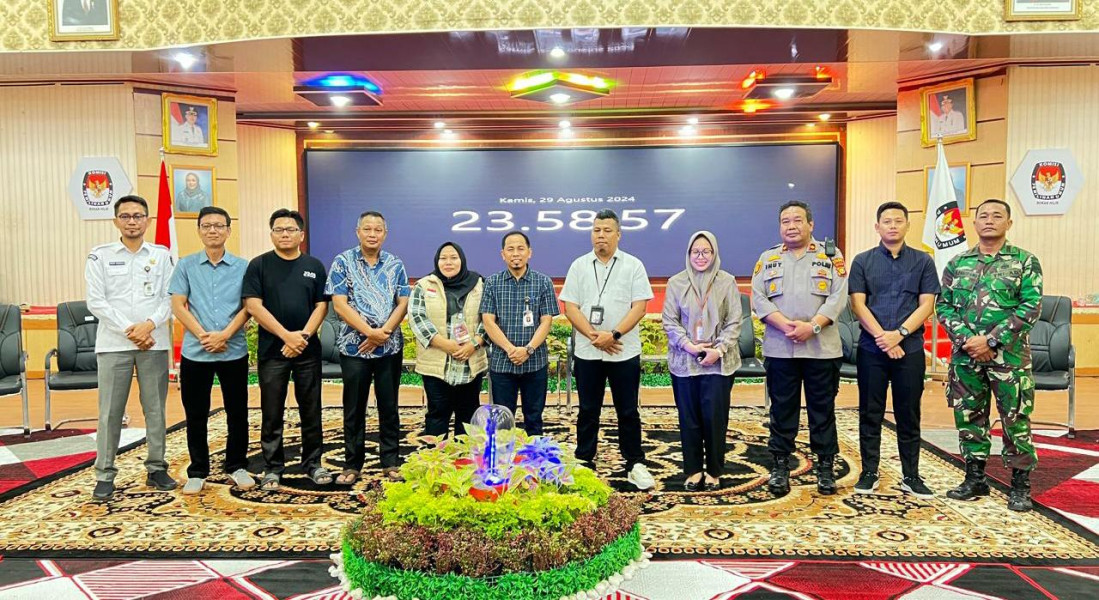 KPU Rokan Hilir Resmi Menutup Pendaftaran Paslon Pilkada 2024