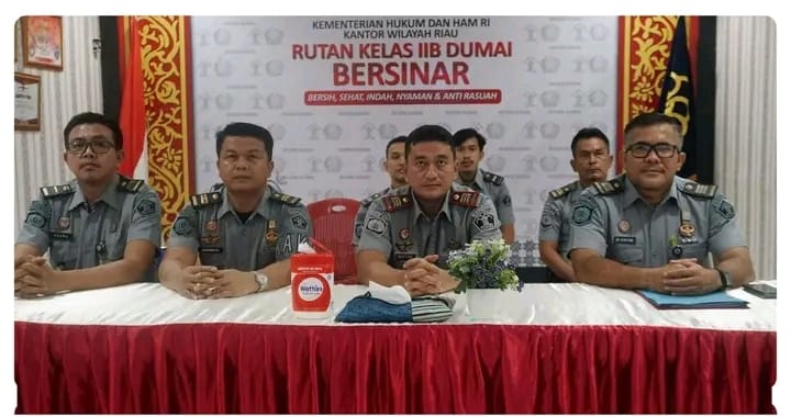Rutan Dumai Ikuti Webinar Series, Pengarahan Kepala BPSDM Dan Pengayaan Aplikasi MOOC Kumham