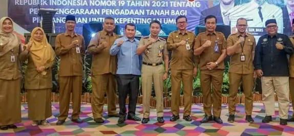 Sekdako Dumai Buka Acara Sosialisasi Tentang Pertanahan