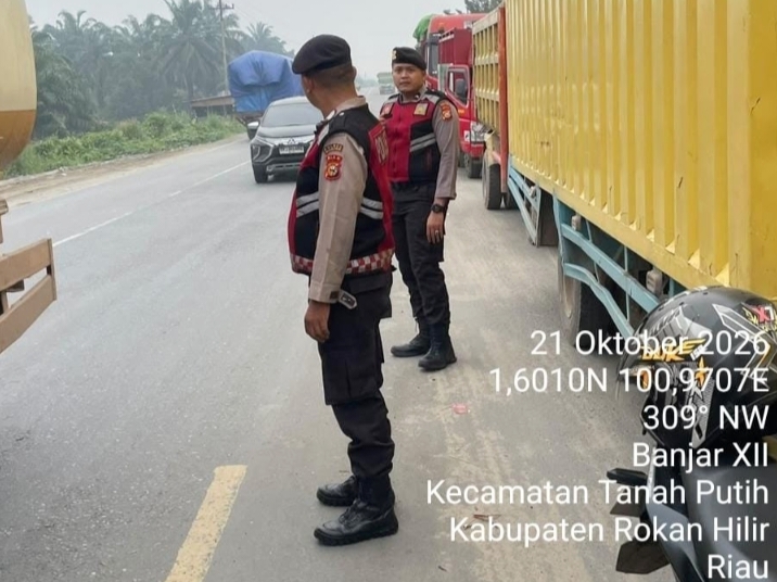 Patroli Preventif Polres Rohil Sisir Jalur Lintas, Warga Merasa Lebih Aman