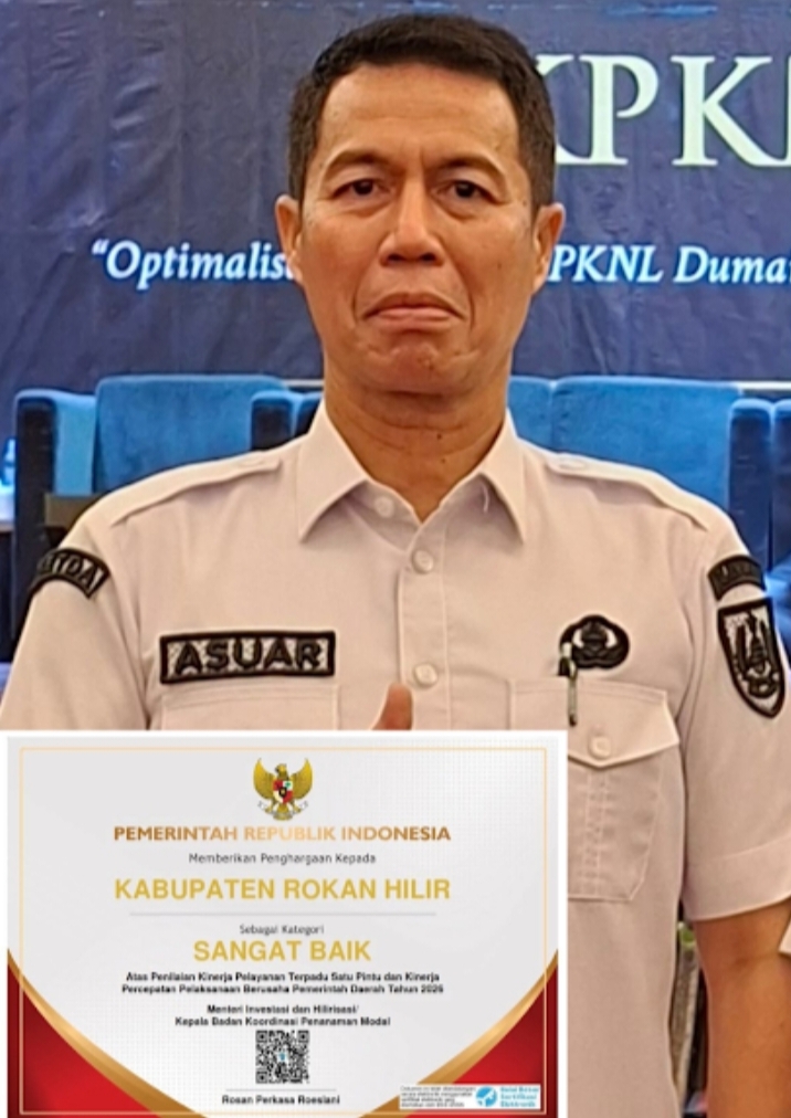 Bawa Pulang Predikat Sangat Baik dari Kementerian Investasi, DPMPTSP Rohil Bertekad Jaga Mutu dan Dukung Visi Daerah
