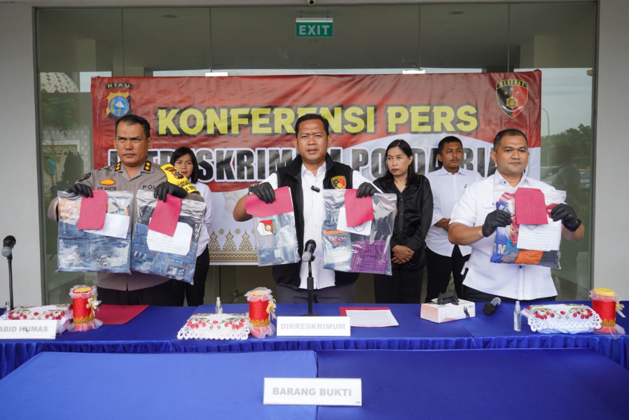 Subdit IV Ditreskrimum Polda Riau Tangkap Pelaku Pencabulan