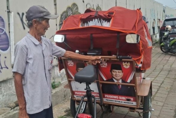 160 Lansia di Kota Bogor Dapat Bantuan Becak Listrik Gratis Presiden Prabowo