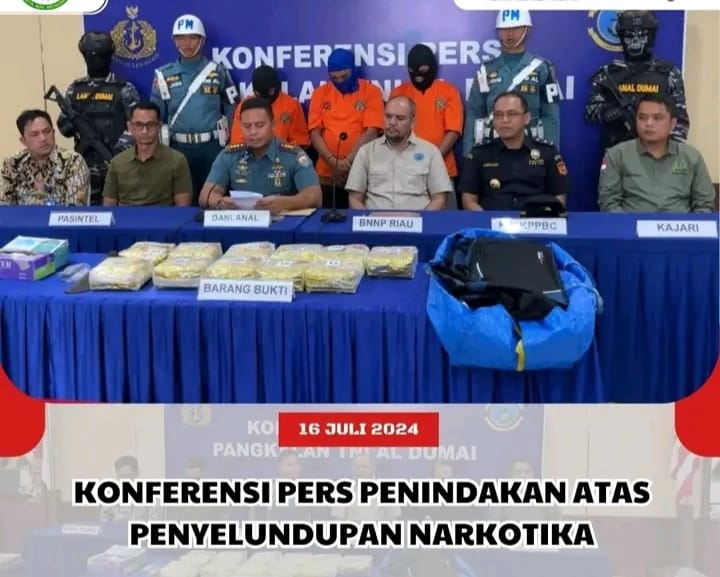Kepala Kejaksaan Negeri Dumai Hadiri Espose Narkoba LANAL Dumai