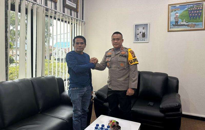 Rombongan DPRD Rohil Silaturahmi Dengan Kapolres Rohil Bahas Pilkada 2024