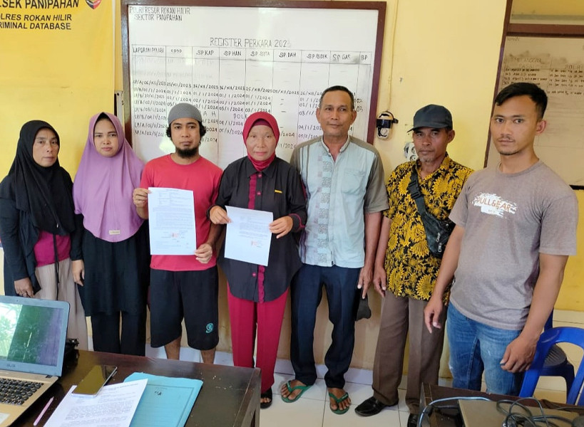 Polsek Panipahan Restorative Justice Kasus Curat Berujung Damai