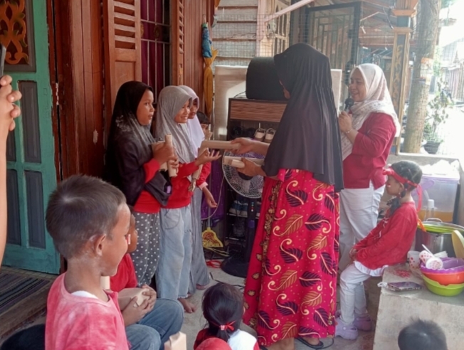 Warga Gang Abizar Gelar Beragam Lomba Meriahkan HUT RI Ke-81