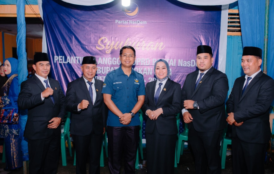 Usai Pelantikan, NasDem Rohil Gelar Syukuran Anggota DPRD Terpilih