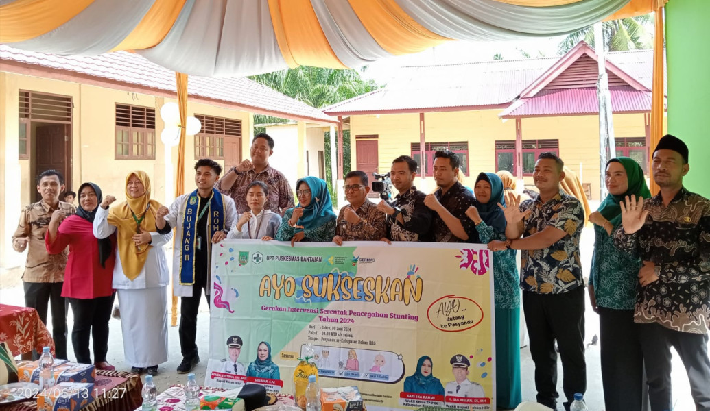 Vidcom Dengan Gubri, Camat Batu Hampar Sampaikan Angka Penurunan Stunting