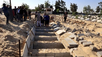 Sebulan Digempur Israel, Lebih dari 14.800 Orang Tewas di Gaza