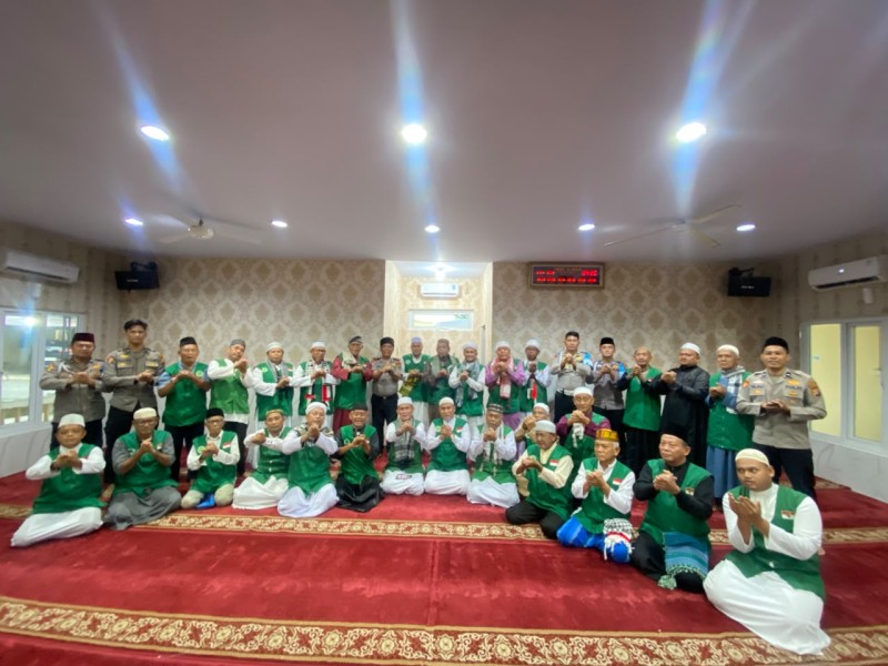 Polres Rohil Sambut Safari Subuh Keliling, Pererat Silaturahmi Polri dan Masyarakat