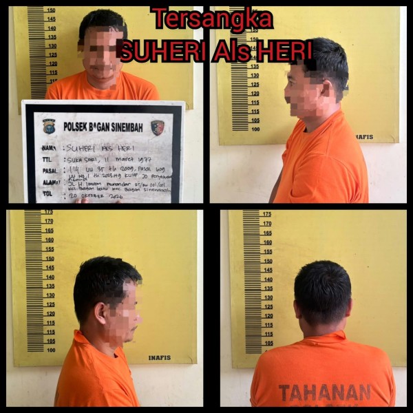 Polisi Sita 3,7 Gram Sabu, Pengungkapan Berawal dari Laporan Warga