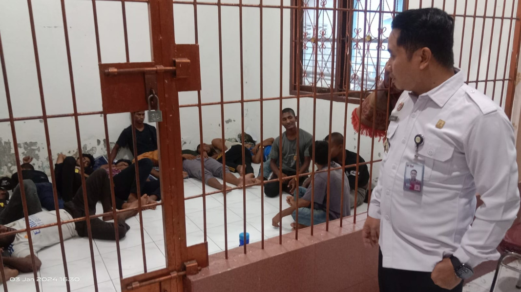 11 WNA Rohingya Diamankan di Ruang Detensi Kantor Imigrasi Kelas II Bagansiapiapi