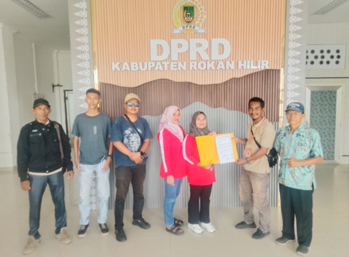 Forum Media Daerah Rohil Surati DPRD, Desak RDP